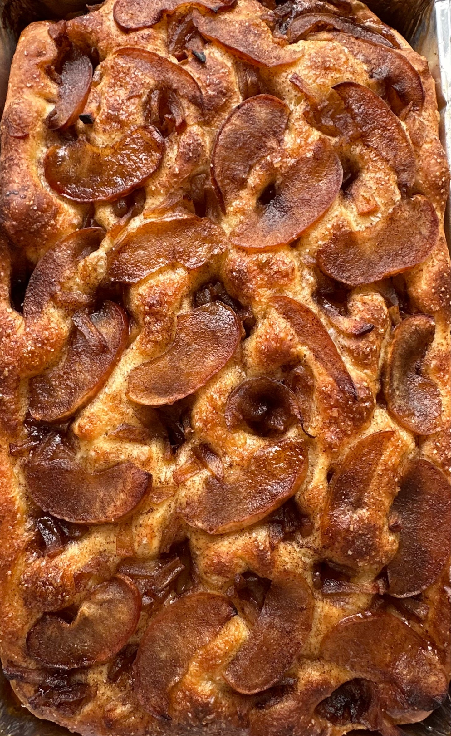 Apple & Cinnamon Focaccia delivered by post 