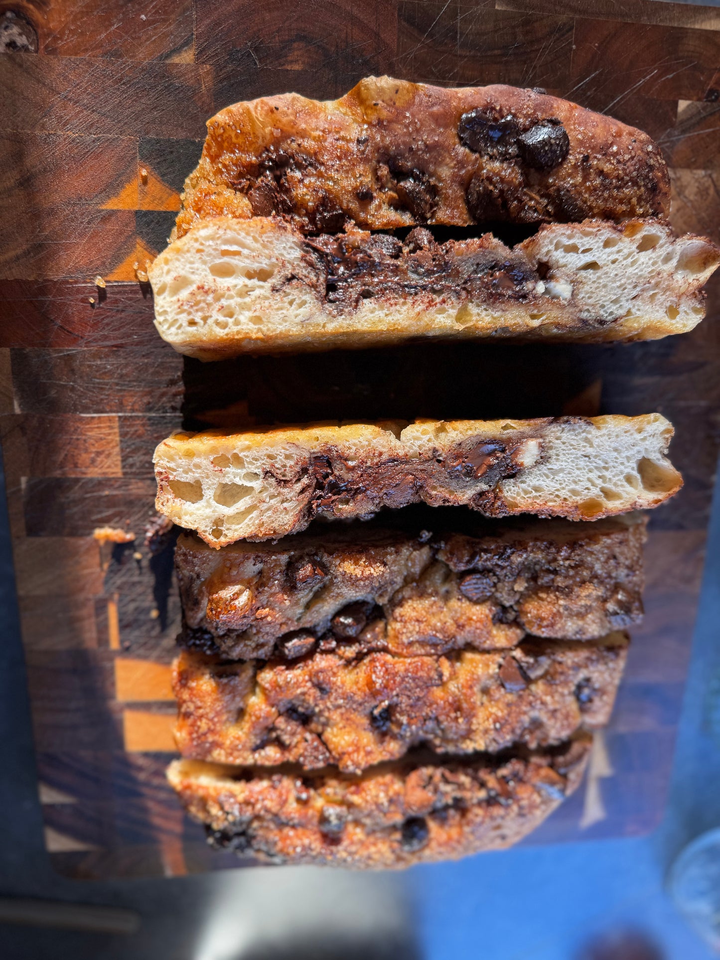 Triple Chocolate Focaccia
