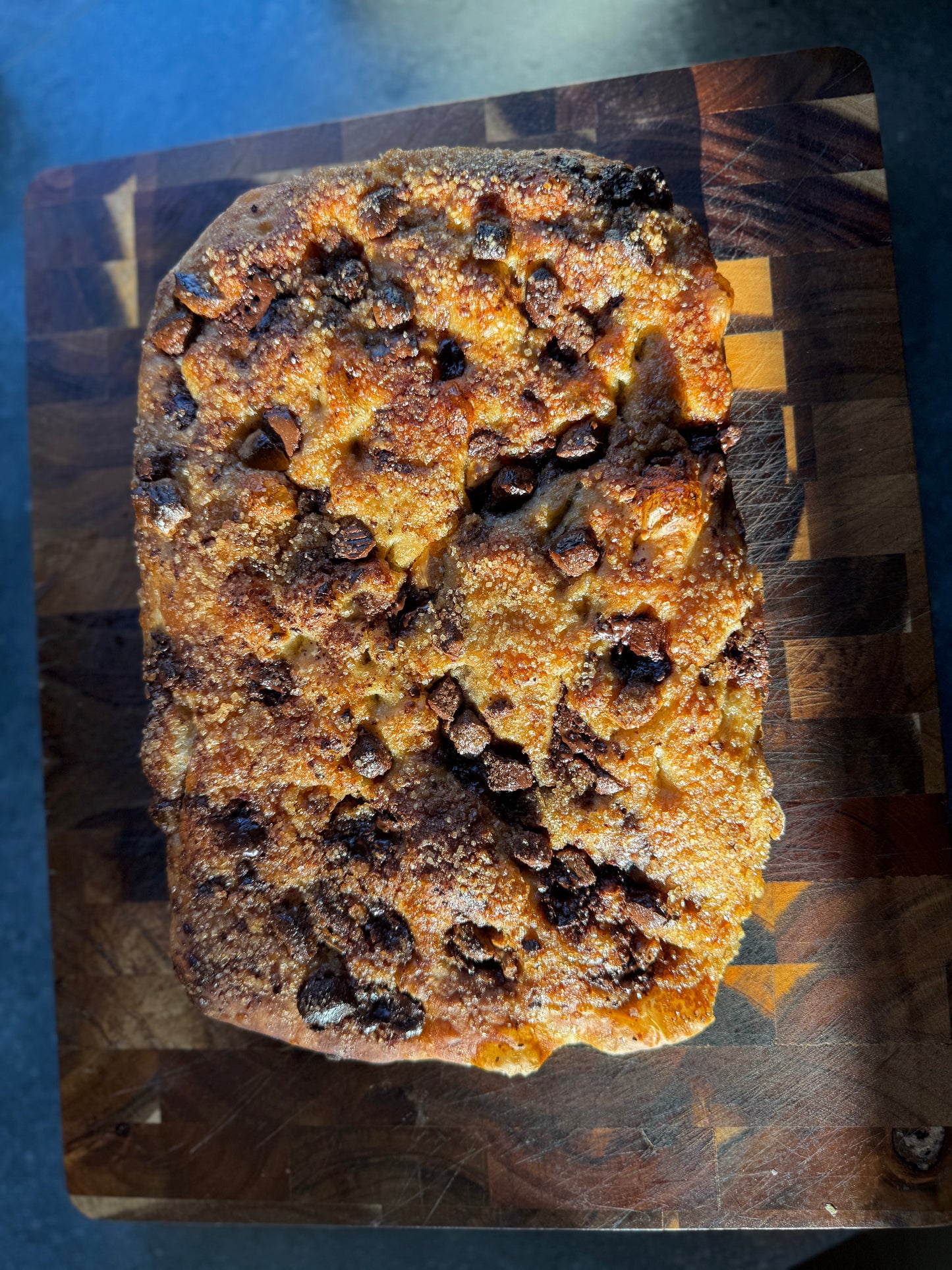 Triple Chocolate Focaccia