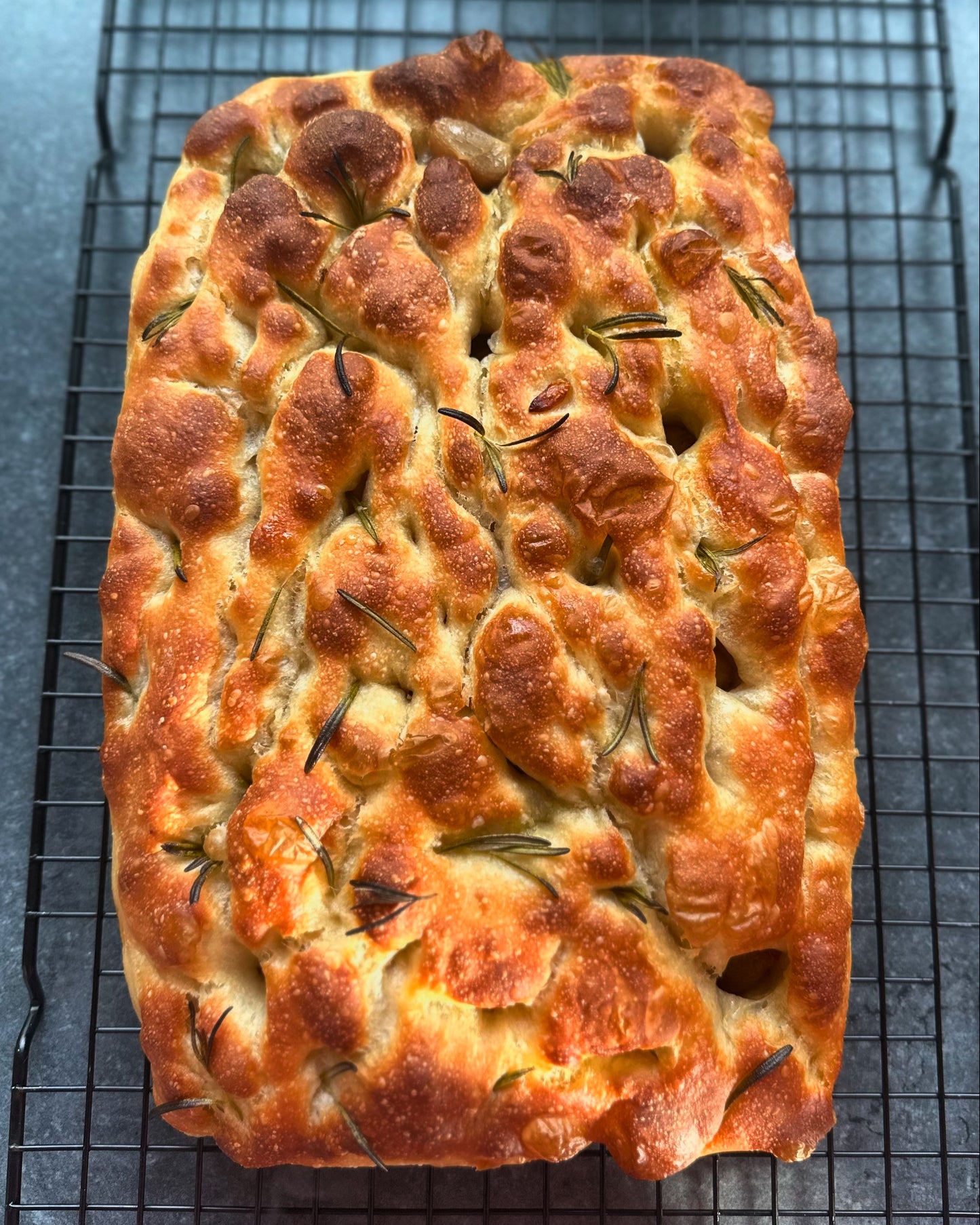 Confit Garlic & Rosemary Focaccia