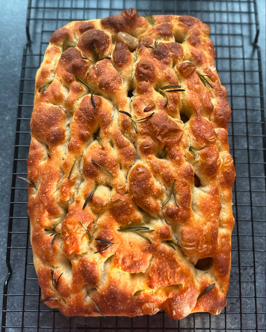 Confit Garlic & Rosemary Focaccia