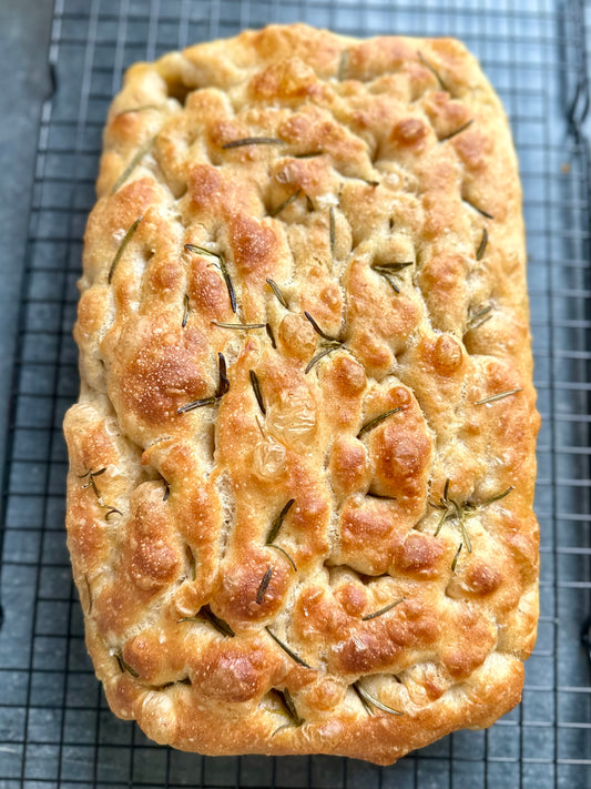 Rosemary & Sea Salt Focaccia delivered by post 
